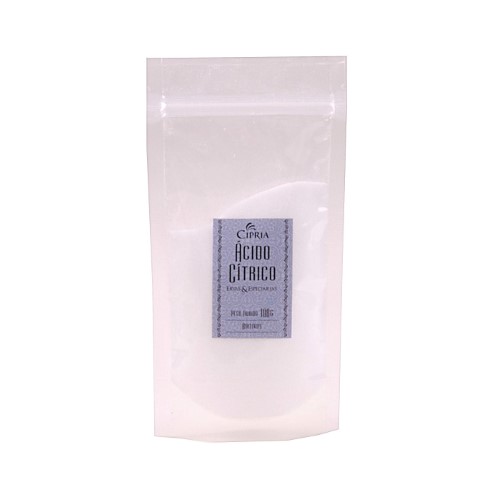 Ácido Cítrico – Zip Pouch – 100g Ácido Cítrico – Zip Pouch – 100g