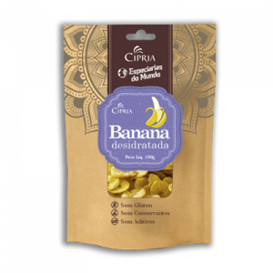 Banana da Terra Desidratada - Vácuo - 250g