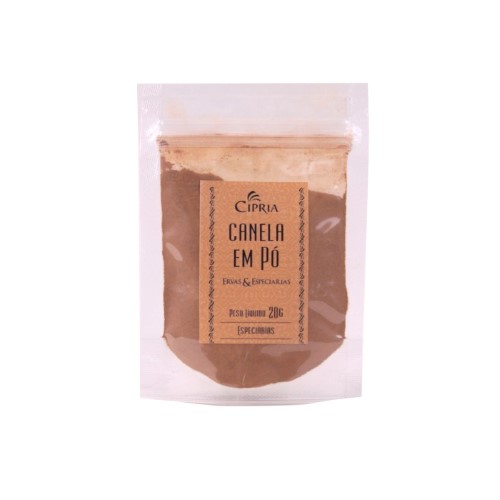 Canela em Pó – Zip Pouch – 20g Canela em Pó – Zip Pouch – 20g