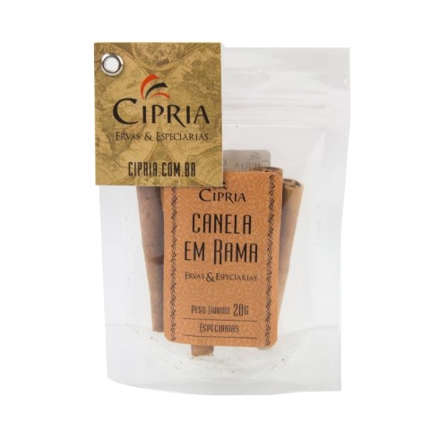 Canela em Rama 6cm – Zip Pouch – 20g Canela em Rama 6cm – Zip Pouch – 20g