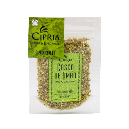 Casca de Limão – Zip Pouch – 20g Casca de Limão – Zip Pouch – 20g