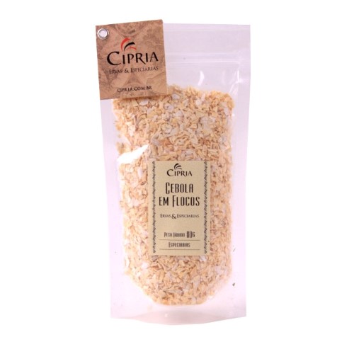 Cebola em Flocos – Zip Pouch – 100g Cebola em Flocos – Zip Pouch – 100g