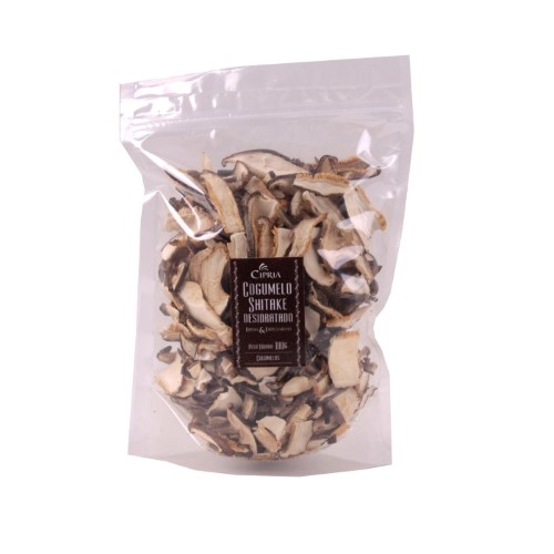 Cogumelo Shitake Seco – Zip Pouch – 100g Cogumelo Shitake Seco – Zip Pouch – 100g