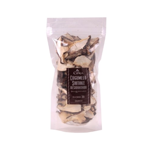 Cogumelo Shitake Seco – Zip Pouch – 30g Cogumelo Shitake Seco – Zip Pouch – 30g