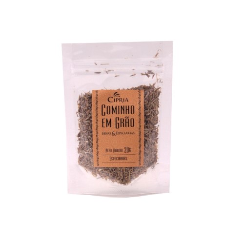 Cominho em Grão – Zip Pouch – 20g Cominho em Grão – Zip Pouch – 20g