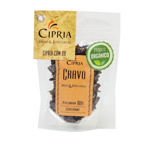 Cravo em Flor – Orgânico – Zip Pouch – 100g Cravo em Flor – Orgânico – Zip Pouch – 100g