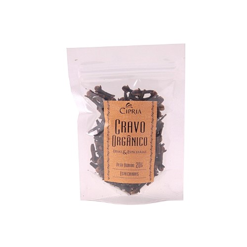 Cravo em Flor – Orgânico – Zip Pouch – 20g Cravo em Flor – Orgânico – Zip Pouch – 20g