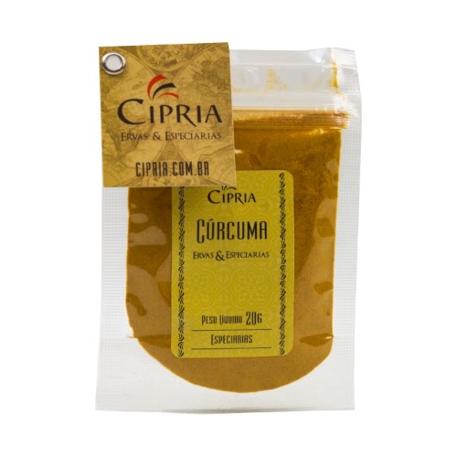 Cúrcuma – Zip Pouch – 20g Cúrcuma – Zip Pouch – 20g