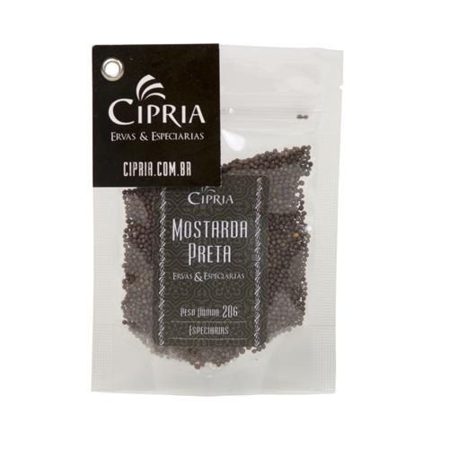 Semente de Mostarda Preta – Zip Pouch – 20g Semente de Mostarda Preta – Zip Pouch – 20g
