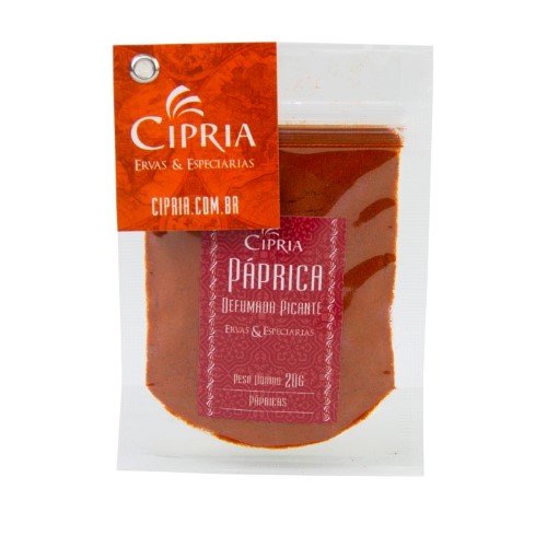 Páprica Defumada Picante Espanhola – Zip Pouch – 20g Páprica Defumada Picante Espanhola – Zip Pouch – 20g