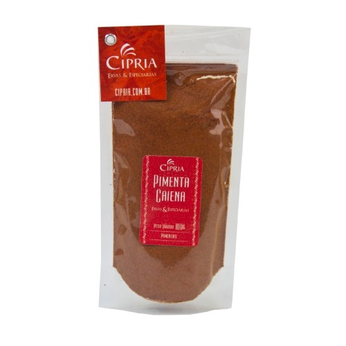 Pimenta Caiena em pó – Zip Pouch – 100g Pimenta Caiena em pó – Zip Pouch – 100g
