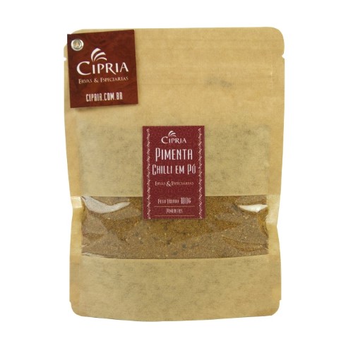 Pimenta Chilli em pó – Zip Pouch – 100g Pimenta Chilli em pó – Zip Pouch – 100g