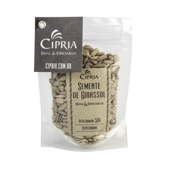Pepita de Girassol – Zip Pouch – 50g Pepita de Girassol – Zip Pouch – 50g