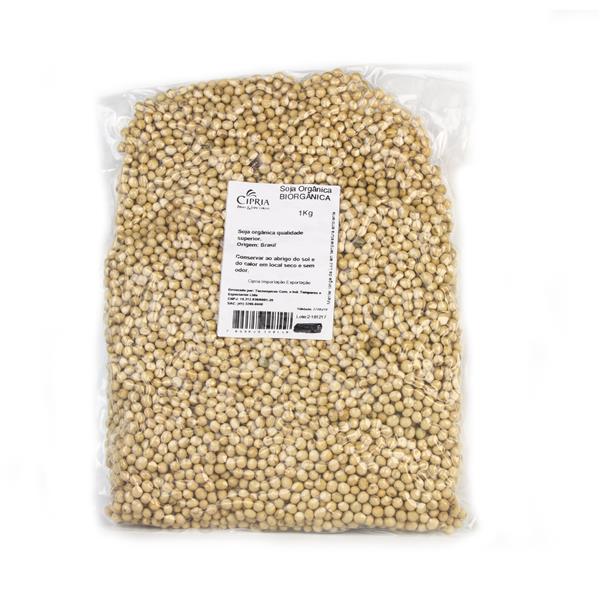 Soja Orgânica – Biorgânica – Vácuo – 1Kg Soja Orgânica – Biorgânica – Vácuo – 1Kg
