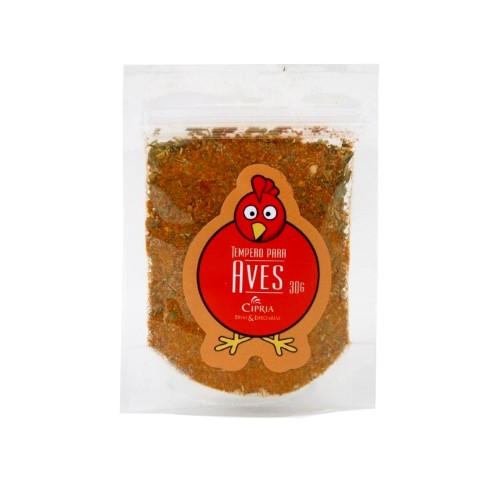 Tempero para Aves – Zip Pouch – 30g Tempero para Aves – Zip Pouch – 30g