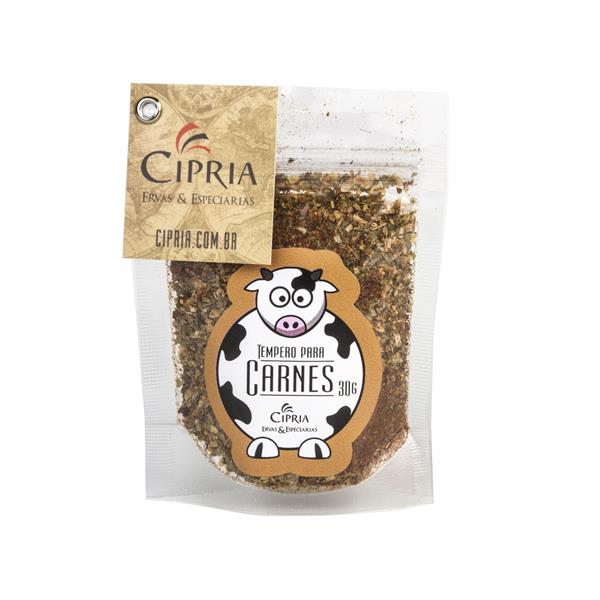 Tempero para Carnes – Zip Pouch – 30g Tempero para Carnes – Zip Pouch – 30g