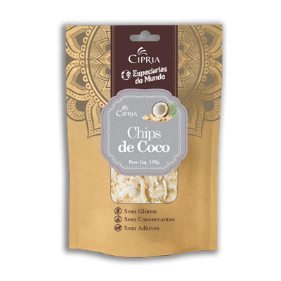 Chips de Coco – Zip Pouch – 100g