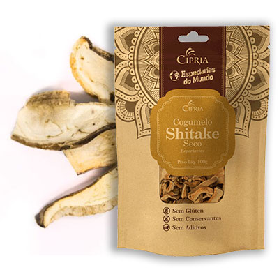 Cogumelo Shitake Desidratado 100g