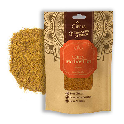 Curry Madras Hot – Zip Pouch – 100g