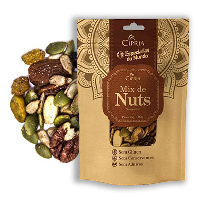 Mix de Nuts – Kraft – 100g